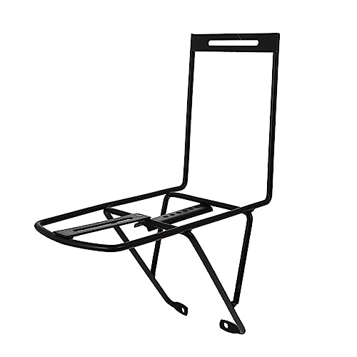 Soporte delantero para bicicleta de montaña estante de acero portabolsas