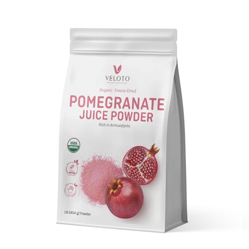 Poudre de Grenade Bio, 454g Poudre de Fruit de Grenade 100% Naturelle
