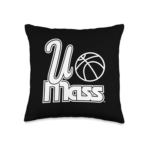UMass Minutemen | Official NCAA Merch | UMASVIN1009B Throw Pillow