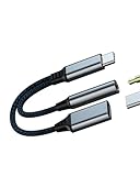 【We Promise】vous obtiendrez cet adaptateur Ecouteur USB-C 2 en 1 . Une garantie de remboursement de 60 jours et une garantie d'un an pour chacun de nos clients afin de vous assurer que vous serez satisfait de votre achat chez nous. Si vous avez des questions sur les articles que vous avez reçus, veuillez nous contacter et notre équipe vous répondra dans les 24 heures et pour tout problème de qualité, une réponse gratuite vous sera fournie.