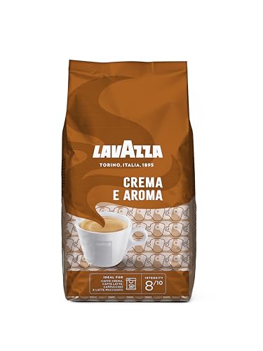 Lavazza Espresso Crema & Aroma Coffee Beans, Medium Roast, 1 Kg, Gold