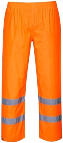 Portwest mens H441 Hi-Vis Rain Trousers (pack of 1)