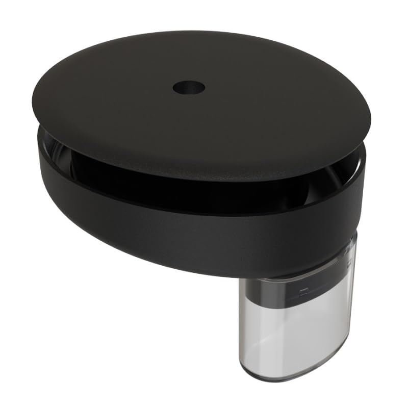 SCM Creations Trampas anti chinches | 8 interceptores Negro y Tierra de diatomeas | Barrera Insecto pulgas Tratamiento repelente detector Pies cama