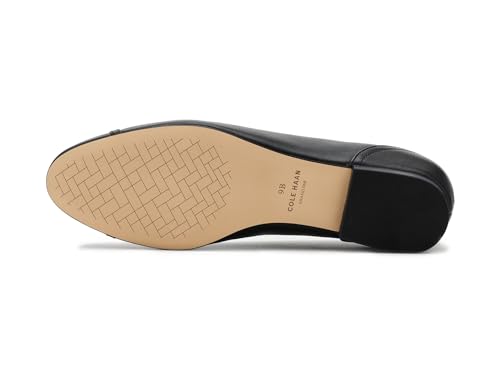 Cole Haan Women's Shoes - Raquelle Demi Wedge Ballet Flat, Black Leather, 6-B US by Cole Haan - Used condition - Image 6