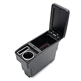 Auto Spec スズキ エブリイ バン DA17V JOINターボ PCリミテッド （フットパーキングブレーキ車のみ） 車用アームレスト ジョインターボ コンソールボックス 車内収納ボックス 多機能 EVERY H30.7-現行 車種専用設計 ドリンクホルダー 小物入れ 肘掛け 肘置き 収納 アクセサリー カー用品 装着簡単 落下防止 疲労を軽減 インテリア パーツ メーカー直営