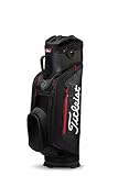 Titleist Club 7 Golf Cart Bag, Black/Black