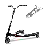 PHOEROS Upgraded Swing Wiggle Scooter, 3 Wheels Drifiting Kick Scooter for Kids Ages...