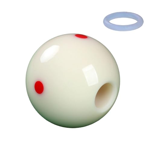 Portable Snookers Training Ball with Hole Billiard Strokes Trainer Billiards Cue Ball Training Tool Easy to Use Billiards Practi