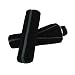 Compact Black Suede Watch Bracelet Bangle Roll Storage / Travel Pouch with Caddy Bay Collection Cleaning Cloth