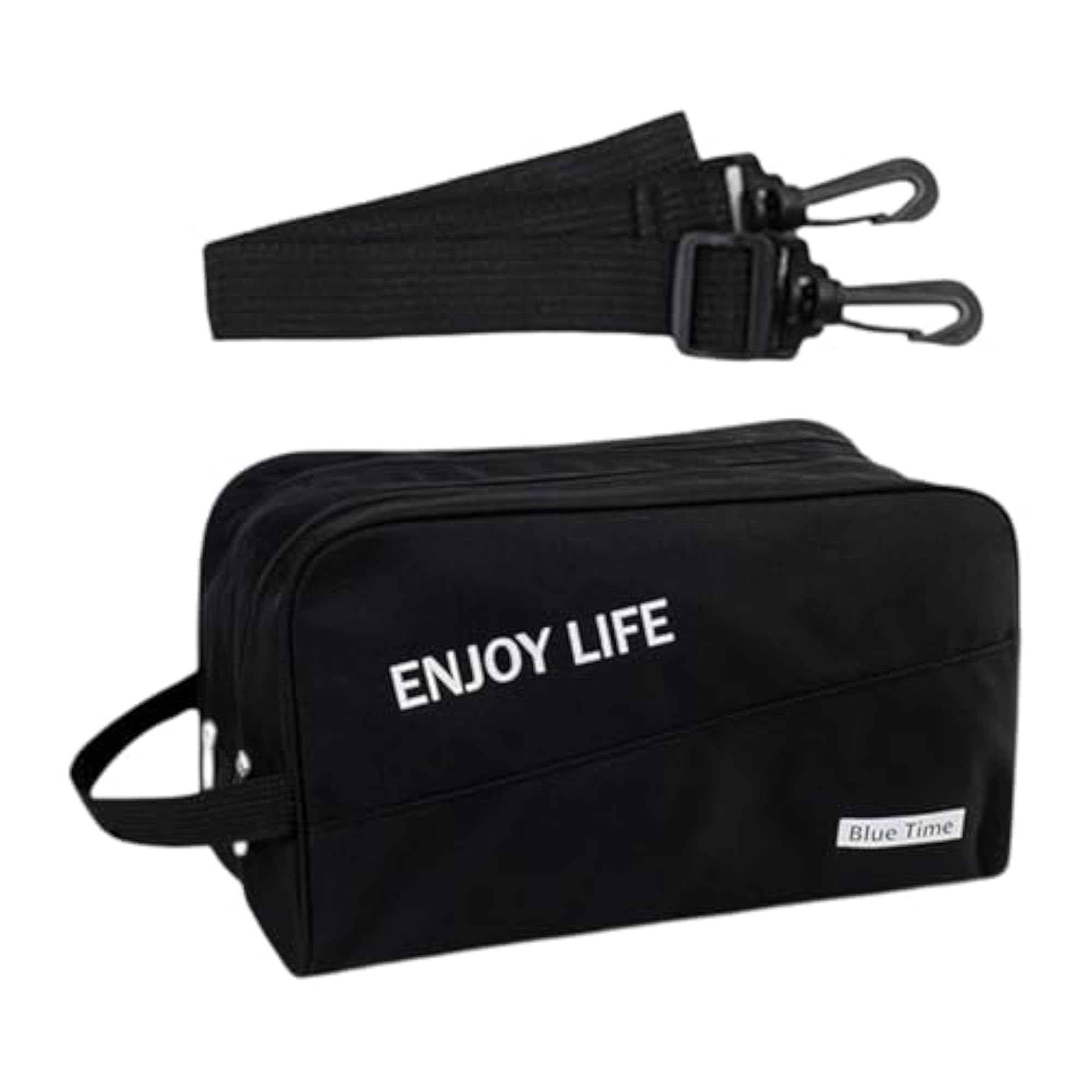 Multipurpose Black Oxford Cloth Gym Bag for Sports and Workouts