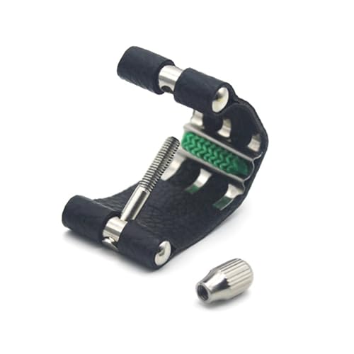 image for CashBeat Clarinet Ligature - Sturdy Synthetic Leather, Adjustable, Sec