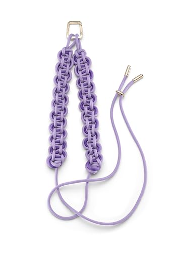 Collier de téléphone scoubidou réglable pour éviter les chutes de mobile