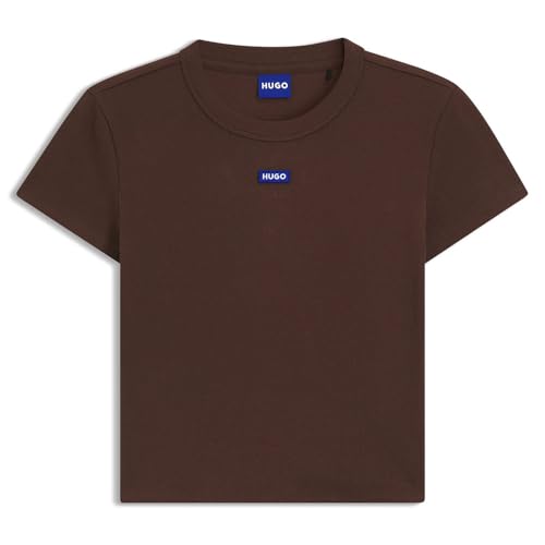 T-Shirt Femme Hugo Baby Tee haut manches courtes col rond vêtement basique