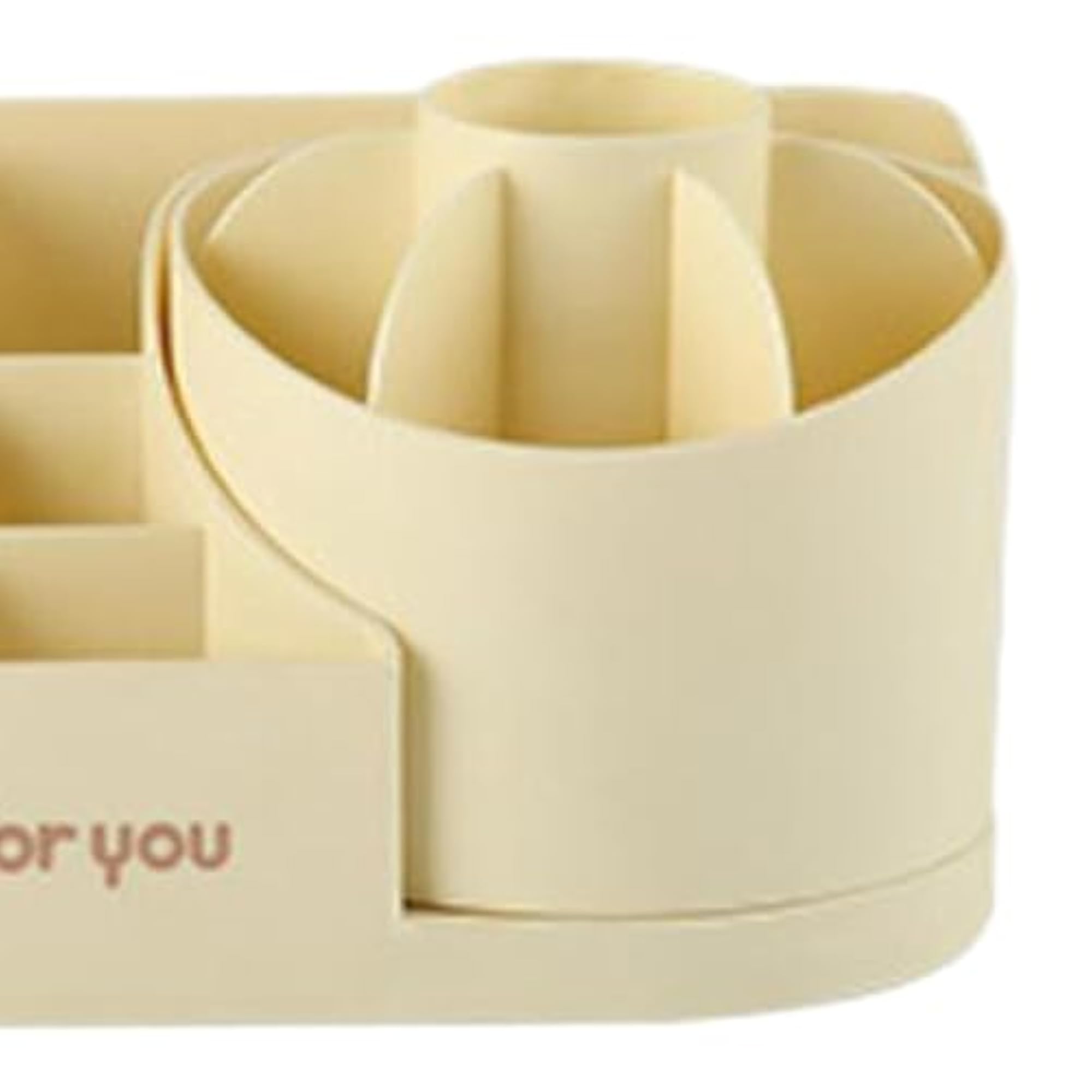 360 Rotating Makeup Brush Holder Organizer for Countertop