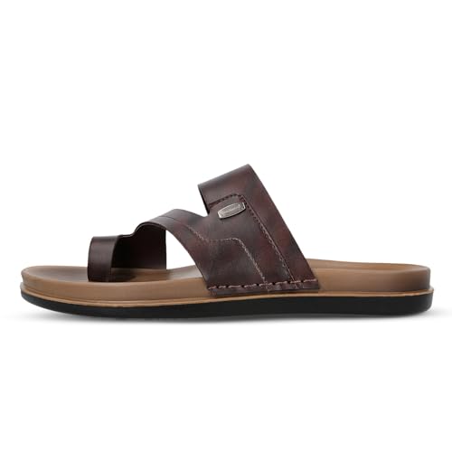 Image of WALKAROO Comfort Sandal For Men's|CloudStep Dual-Density PU Sole - Ultimate Comfort|Stylish Casual Wear|WE1335