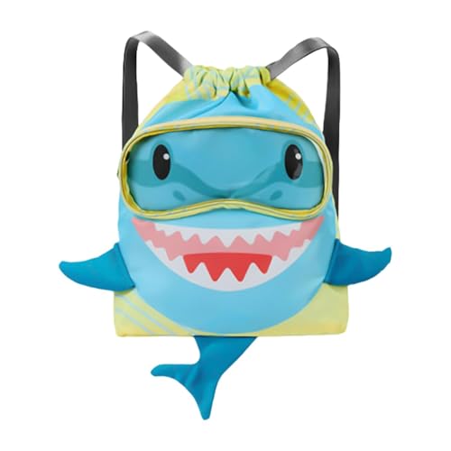 Sac de natation Shark avec compartiment chaussures et séparation sec humide
