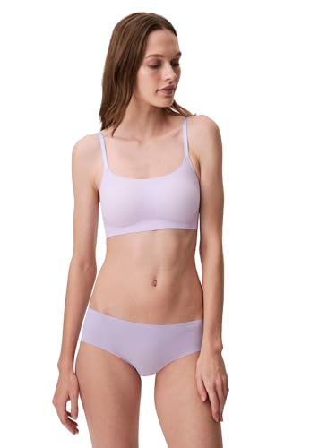 Image of Calvin Klein Women's Invisibles Comfort Seamless Adjustable Skinny Strap Bralette Bra