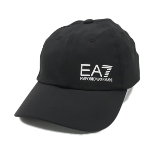 [Emporio Armani] [エンポリオアルマーニ] EA7 メンズ キャップ 7X000590 AF22965 ブラック [並行輸入品]