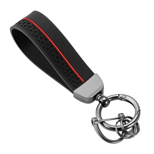 Porte-clés voiture pour homme avec boucle suspendue minimaliste