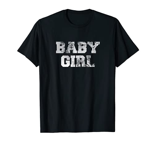 Shirt mit Aufschrift "Baby Girl". T-Shirt