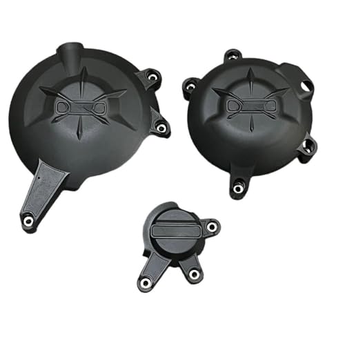 Protecteur stator ER6N ER6F cache moteur en carbone