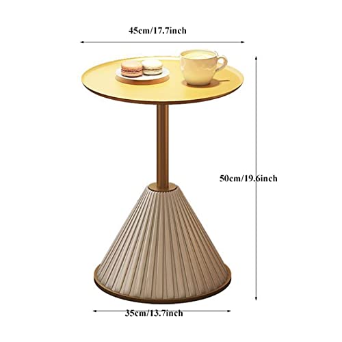 Petite table d'appoint décorative pour salon chaleureux