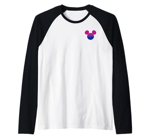 Mickey Classic T-shirt de baseball bicolore à manches raglan pour adulte Disney