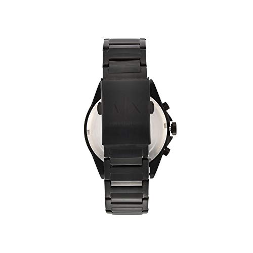 Armani Exchange Stainless Steel Drexler Analog Black Dial Men's Watch - Ax2601, Band Color:Black - Image 5