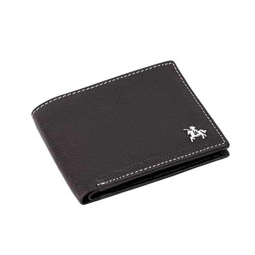 LONDON ALLEY Martin Black Leather Wallet for Men | RFID Protected | Classic Leather Wallet | 8 Card Slots. 6 31OGHzR4GpL