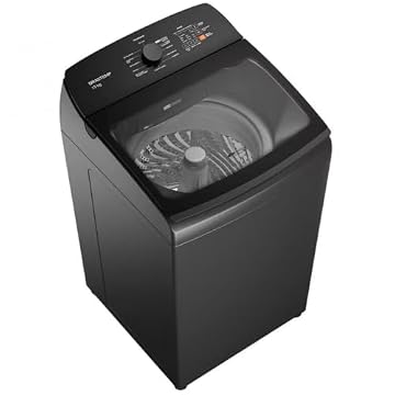 Máquina de Lavar Brastemp 13Kg Cinza Platinum com Ciclo Tira Manchas Advanced e Ciclo Antibolinha - BWK13A9 110v
