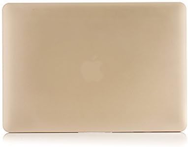 RUBAN Case Compatible with MacBook 12 Inch A1534 - Slim Snap On Hard Shell Protective Cover, Gold - Image 3