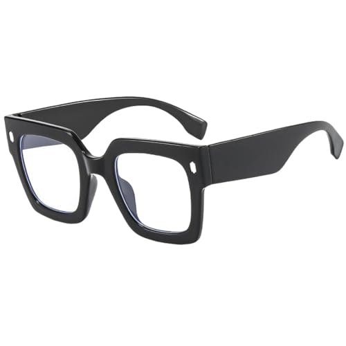 Gafas Vintage masculinas cuadradas y anteojos grandes de diseño unisex
