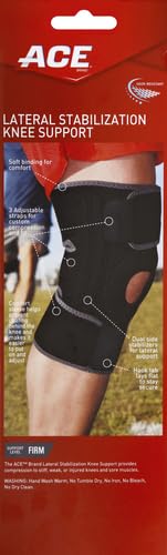image for ACE Adjustable Knee Brace with Side Stabilizers Provides Support & Com