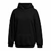 Angel Wing Hoodie, 2026 New Embellished Wings Sweatshirt with Pocket, Trendy Sequin Long Sleeve Outfit for Women u33 Black #5