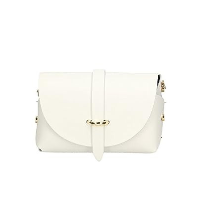 Chicca Borse Borsetta a Tracolla Donna in Pelle Made in italy 18x11x9 Cm