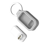 JUYAXIN Adaptador de carga con funda protectora para relojes 5/6/7/8, diseño de llavero, adaptador de acoplamiento seguro, cable ABS