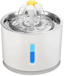 Bebedouro Tipo Fonte Com Filtro Healthy Pet Animus INOX