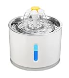 Bebedouro Tipo Fonte Com Filtro Healthy Pet Animus INOX