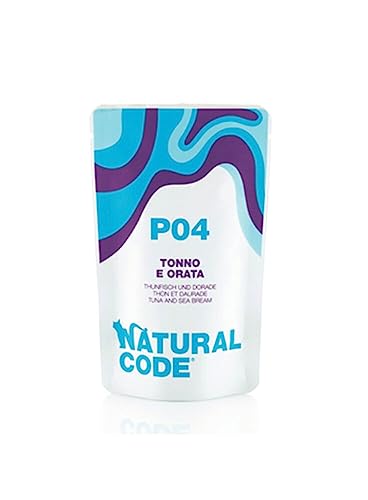 Natural Code Sobres de Agua de cocción 70 gr P04 – Atún y Besugo