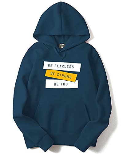 Image of ADRO Men Hooded Fleece Sweatshirt