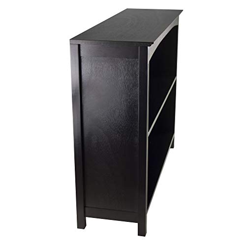 Winsome Terrace Storage Shelf 3-Tier Wide In Espresso, 37-Inch #TOP4
