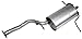 Walker Exhaust Quiet-Flow Stainless Steel 54767 Direct Fit Exhaust Muffler Assembly