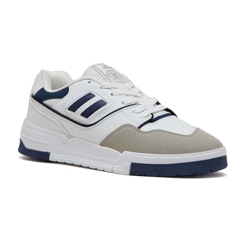 Campus Men's Revolt Sneakers WHT/Navy - 10UK/India