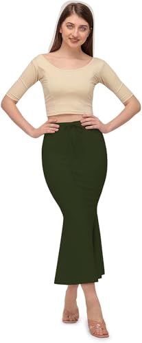 Image of Women's Perfect Curvy Look Saree Shapewear (Fish Baby Pink 2XL S90)