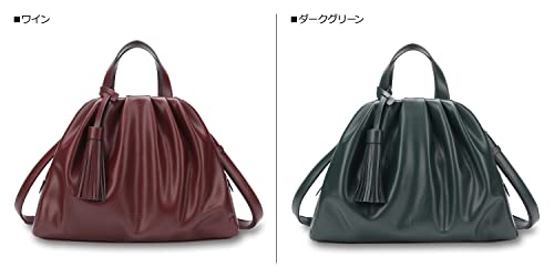 PU LEATHER SHOULDER BAGの商品画像