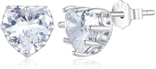 Boucles d'oreilles coeur argent 925 le cadeau d'anniversaire parfait pour elle