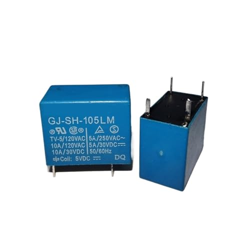 Relais de puissance GJ-SH-112LM pour circuit imprimé 4 broches