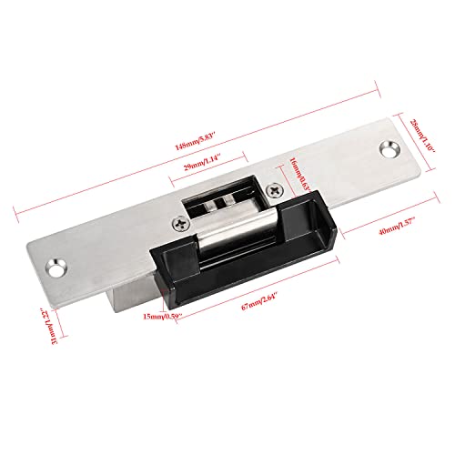 Serrure électrique Fail-Secure 12V pour la sécurité de maison - 6