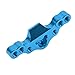Support de de fixation de tirant, support de de fixation de tirant supérieur en métal Durable haute résistance résistant à l'usure Pratique pour voiture RC 1/18 pour LOSI Mini‑T 2.0(bleu)