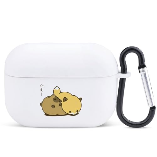 �^�k�L�ƃL�c�l AirPods Pro �P�[�X (2023/2022/2019)�p AirPods Pro ��2����/�P�[�X AirPods Pro2 �L�[�`�F�[���t�� TPU�J�o�[ [�h�o&�ϏՌ���] �����[�d�\